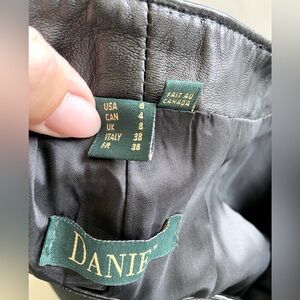 Vintage Danier Leather pants
